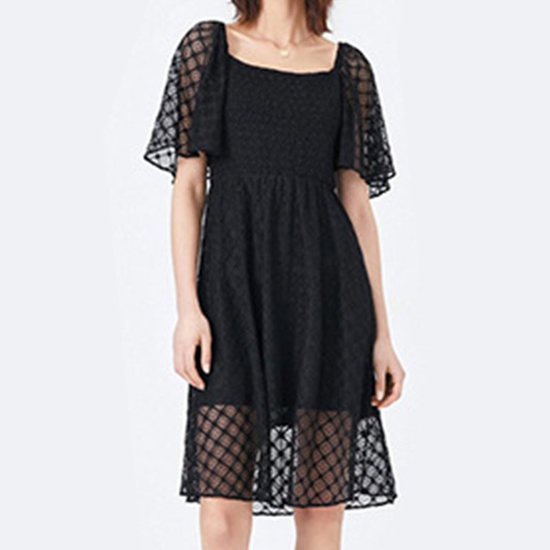 Lace Fabric Dress Geometric Polyester for Women's Wear Wholesale Suppl 3